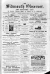 Sidmouth Observer Wednesday 10 February 1892 Page 1