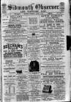 Sidmouth Observer Wednesday 11 March 1896 Page 1