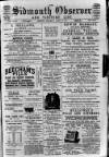 Sidmouth Observer Wednesday 18 March 1896 Page 1