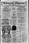 Sidmouth Observer Wednesday 15 July 1896 Page 1