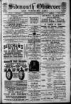 Sidmouth Observer Wednesday 05 August 1896 Page 1