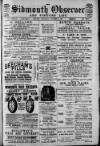 Sidmouth Observer Wednesday 02 September 1896 Page 1