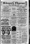 Sidmouth Observer Wednesday 23 September 1896 Page 1