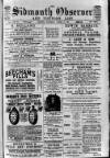 Sidmouth Observer Wednesday 21 October 1896 Page 1