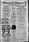 Sidmouth Observer Wednesday 04 November 1896 Page 1
