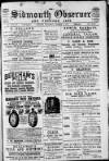 Sidmouth Observer Wednesday 02 December 1896 Page 1