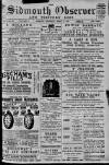 Sidmouth Observer Wednesday 17 March 1897 Page 1