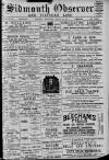 Sidmouth Observer Wednesday 25 August 1897 Page 1