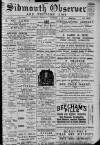 Sidmouth Observer Wednesday 01 September 1897 Page 1
