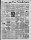Penzance Gazette Wednesday 29 September 1858 Page 1