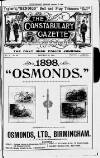 Constabulary Gazette (Dublin) Saturday 29 January 1898 Page 1