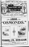 Constabulary Gazette (Dublin) Saturday 12 March 1898 Page 1