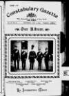 Constabulary Gazette (Dublin) Saturday 07 January 1899 Page 3