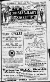 Constabulary Gazette (Dublin) Saturday 10 February 1900 Page 1