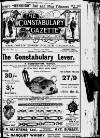 Constabulary Gazette (Dublin) Saturday 03 March 1900 Page 1