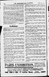 Constabulary Gazette (Dublin) Saturday 25 August 1900 Page 26