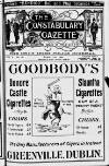 Constabulary Gazette (Dublin) Saturday 22 March 1902 Page 1