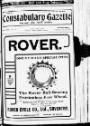 Constabulary Gazette (Dublin) Saturday 21 January 1905 Page 1