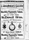 Constabulary Gazette (Dublin) Saturday 01 July 1905 Page 1
