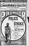 Constabulary Gazette (Dublin) Saturday 07 September 1907 Page 1