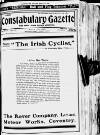 Constabulary Gazette (Dublin) Saturday 14 March 1908 Page 1
