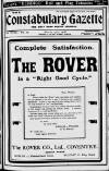 Constabulary Gazette (Dublin) Saturday 15 August 1908 Page 1