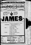 Constabulary Gazette (Dublin) Saturday 06 February 1909 Page 1