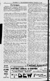 Constabulary Gazette (Dublin) Saturday 27 November 1909 Page 14