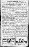 Constabulary Gazette (Dublin) Saturday 26 February 1910 Page 14