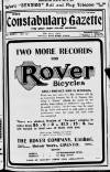 Constabulary Gazette (Dublin) Saturday 21 May 1910 Page 1