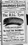 Constabulary Gazette (Dublin) Saturday 24 December 1910 Page 1