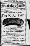 Constabulary Gazette (Dublin) Saturday 15 April 1911 Page 1