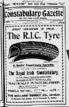 Constabulary Gazette (Dublin) Saturday 10 June 1911 Page 1