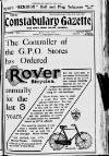 Constabulary Gazette (Dublin) Saturday 17 June 1911 Page 1