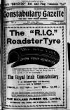 Constabulary Gazette (Dublin) Saturday 22 July 1911 Page 1