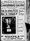 Constabulary Gazette (Dublin) Saturday 05 August 1911 Page 1