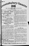 Constabulary Gazette (Dublin) Saturday 04 November 1911 Page 3