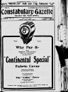 Constabulary Gazette (Dublin) Saturday 05 July 1913 Page 1