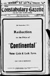 Constabulary Gazette (Dublin) Saturday 13 September 1913 Page 1