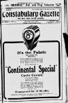 Constabulary Gazette (Dublin) Saturday 08 November 1913 Page 1