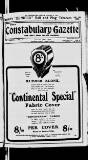 Constabulary Gazette (Dublin) Saturday 31 January 1914 Page 1