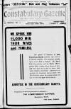 Constabulary Gazette (Dublin) Saturday 04 September 1915 Page 1