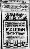 Constabulary Gazette (Dublin) Saturday 08 September 1917 Page 1