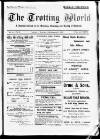 Trotting World and Horse Review Saturday 06 September 1902 Page 1