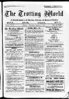 Trotting World and Horse Review Saturday 11 October 1902 Page 1