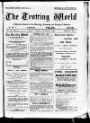 Trotting World and Horse Review Saturday 25 October 1902 Page 1