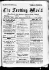 Trotting World and Horse Review Saturday 08 November 1902 Page 1