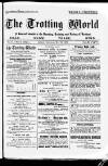Trotting World and Horse Review Saturday 23 May 1903 Page 1
