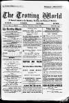 Trotting World and Horse Review Saturday 06 June 1903 Page 1