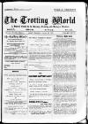 Trotting World and Horse Review Saturday 29 August 1903 Page 1